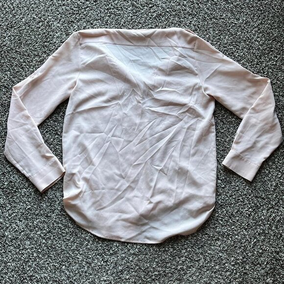 Baby Pink Calvin Klein Long Sleeve Lightweight Women's Medium Cardigan - Picture 3 of 8